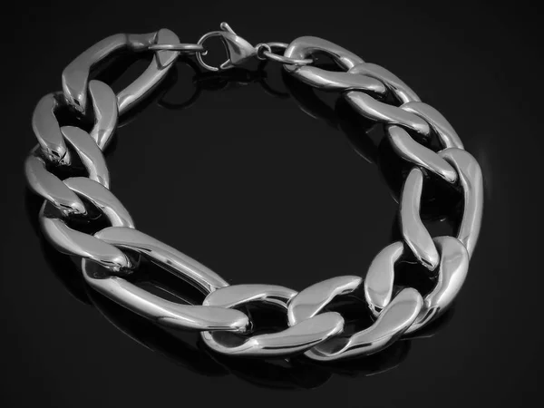 Bracciale Uomo - Acciaio inossidabile — Foto Stock