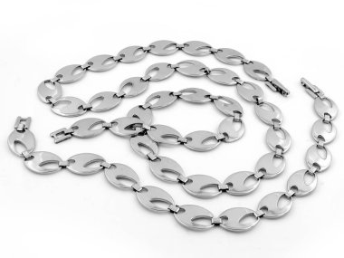 Kolye ve bilezik bir renk arka plan ayarlamak