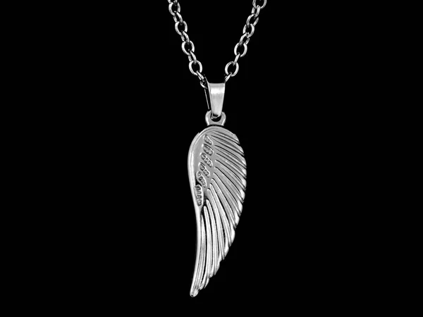 Collar colgante Angel Wing —  Fotos de Stock