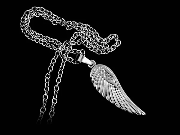 Collar colgante Angel Wing —  Fotos de Stock