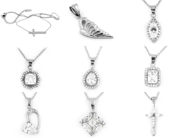 Pendentifs pour femme et homme - Grand ensemble — Photo