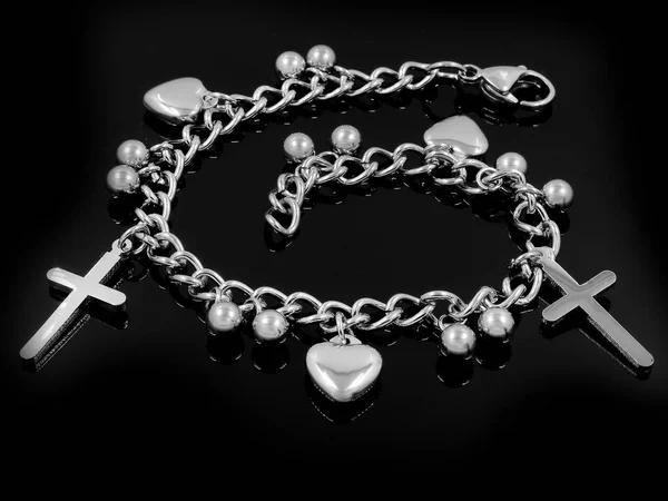 Bracelet bijoux pour femmes - Acier inoxydable — Photo