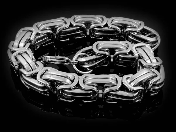 Jewelry Bracelet for Men - Stainless Steel — Stock Photo, Image