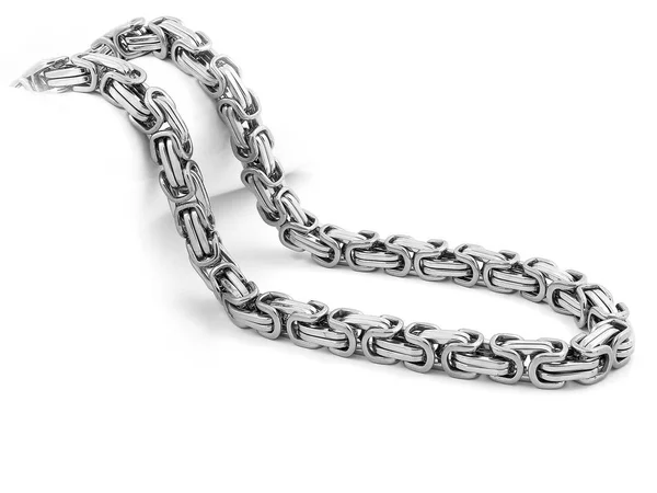 Jewel halsband - rostfritt stål — Stockfoto