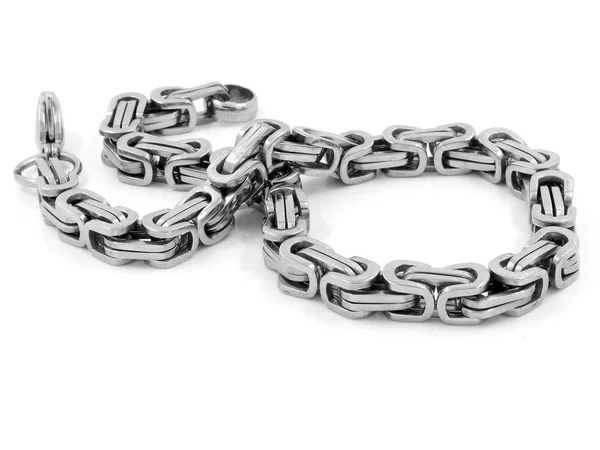 Smycken armband för kvinnor och män - rostfritt stål — Stockfoto