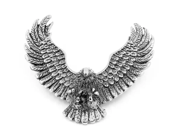Jewelry Pendant - Eagle - Stainless Steel — Stock Photo, Image