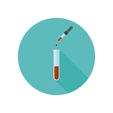 Kan test laboratuarı.