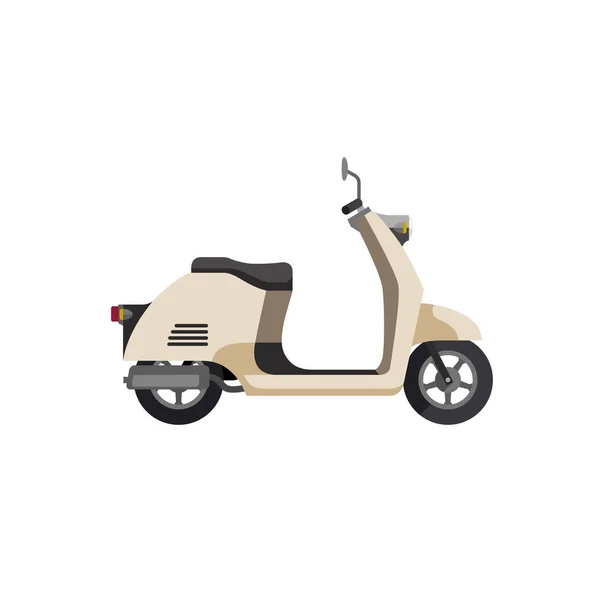 Scooter in vlakke stijl — Stockvector