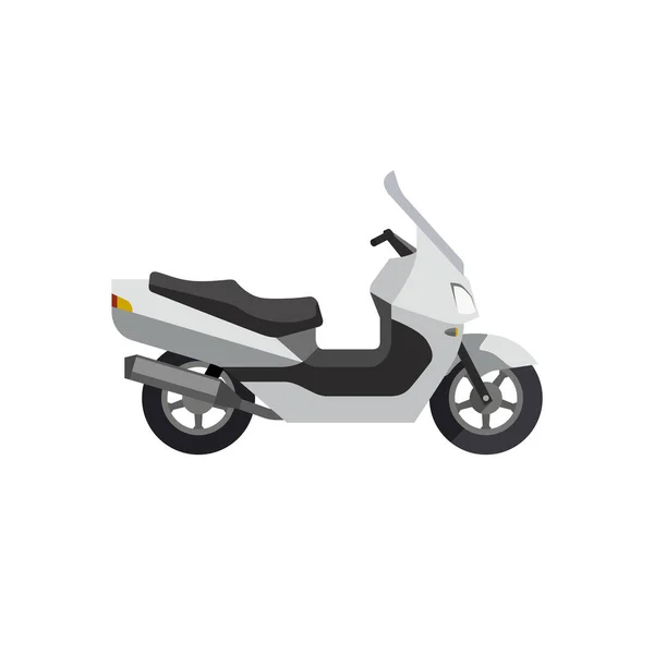 Maxi Scooter en estilo plano — Vector de stock