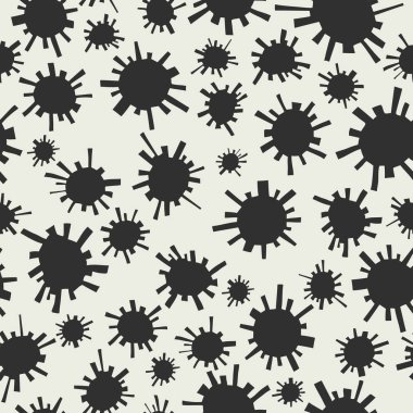 Mürekkep lekeleri desen.