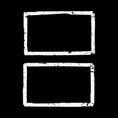 Grunge beyaz sınırları