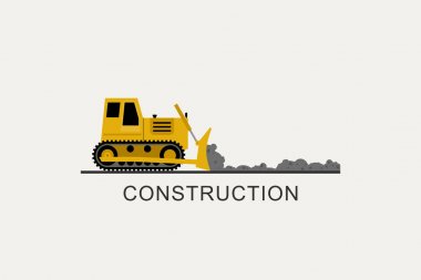 Buldozer yolun fırlattı