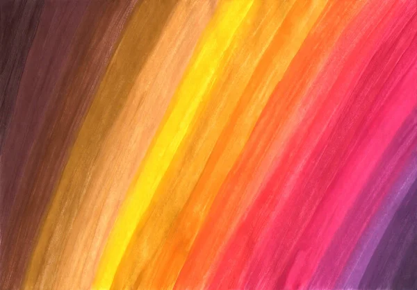 Colors rainbow watercolor — Stock Photo, Image
