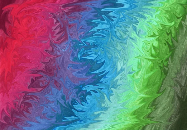 Colored rainbow swirl — Stock Photo, Image