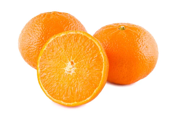 Πορτοκάλια ώριμα ένα ένα — Φωτογραφία Αρχείου