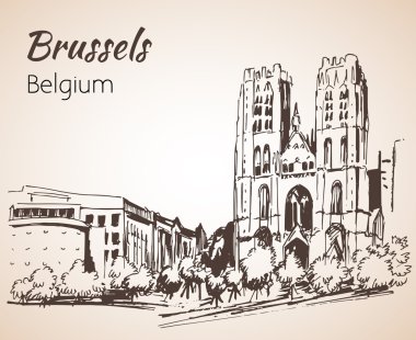 Saint-Michel Katedrali - Brüksel