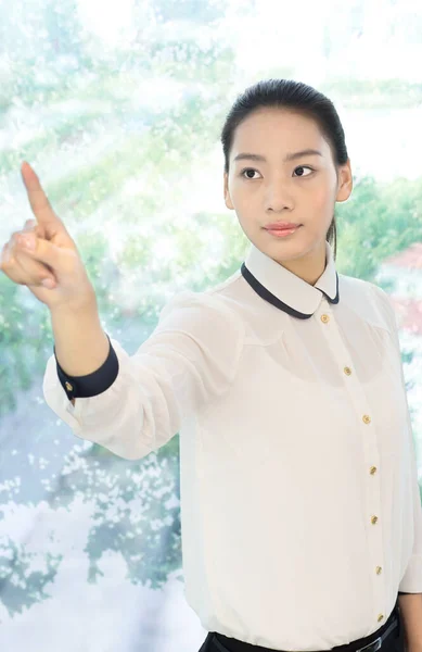 portrait of thai adult student uniform