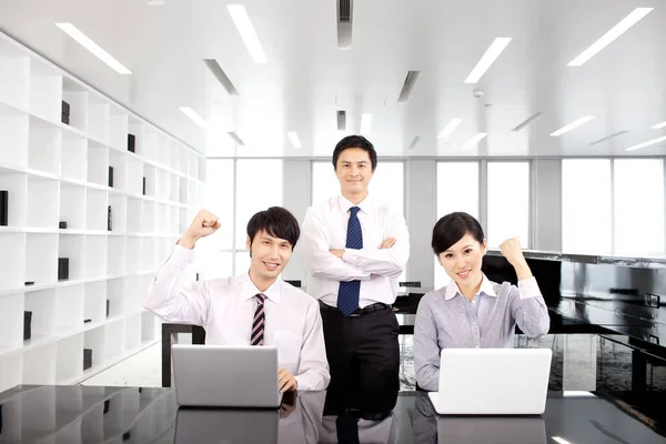 asian business people working in office