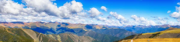 Bela Paisagem Das Montanhas Cáucaso Verão — Fotografia de Stock