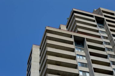 Şehir modern konut binalar