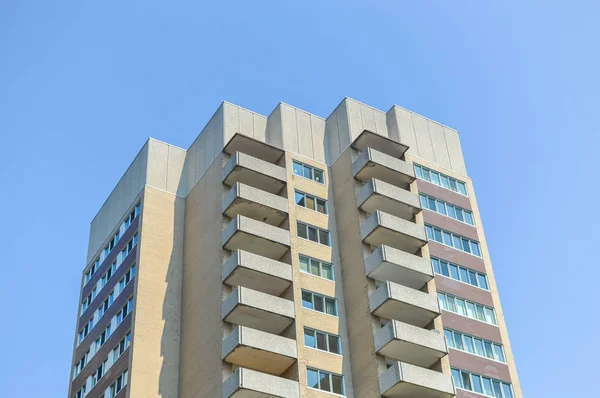 Nowoczesne Mieszkania Budynków Ogromnymi Oknami Montreal Kanada — Zdjęcie stockowe