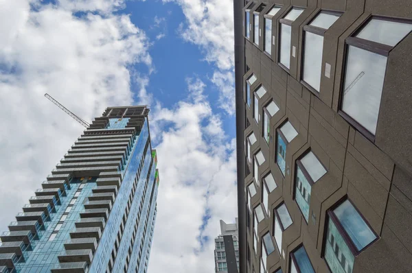 Skyscrapers Montreal Downtown Canada — Stock Photo, Image