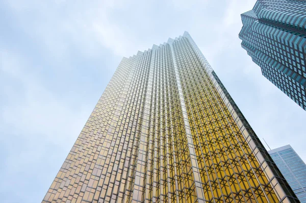 Toronto Canadá Noviembre 2016 Fachada Rascacielos Oro Vidrio Marrón Centro — Foto de Stock