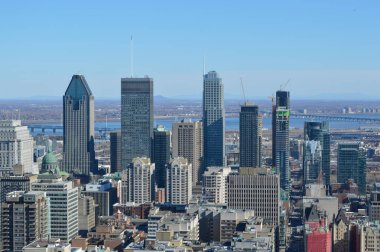 Montreal manzarası bahar