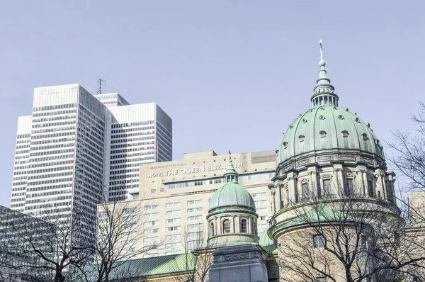 Montreal Canadá Marzo 2016 Catedral María Reina Del Mundo Montreal — Foto de Stock
