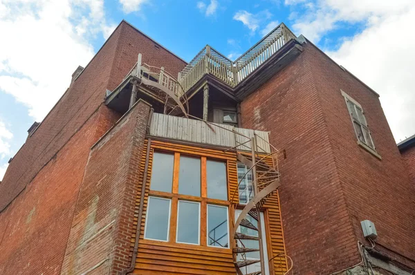 Old House Nel Centro Montreal — Foto Stock