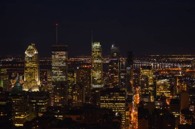 Quebec, Kanada'da Montreal manzarası