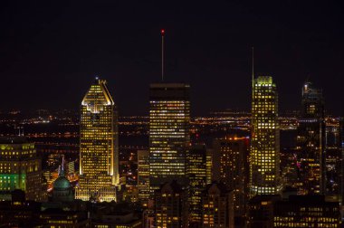 Quebec, Kanada'da Montreal manzarası