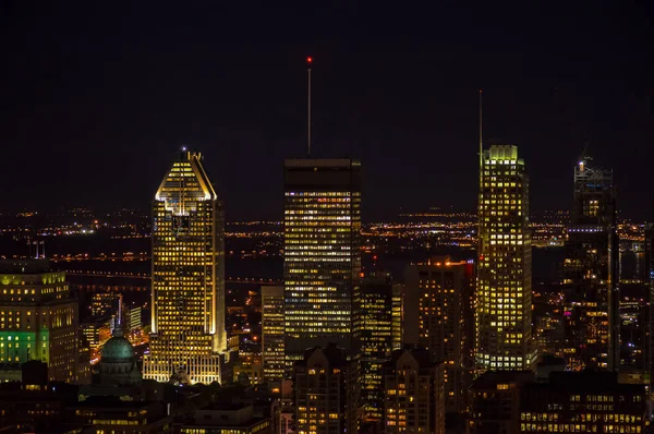 Panorama Montreal Quebec Kanada — Stock fotografie