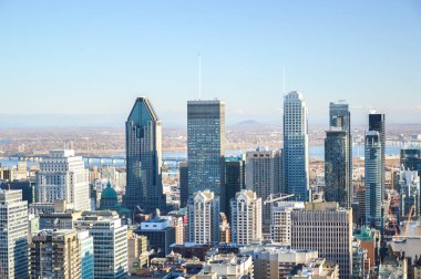 Montreal kış manzarası