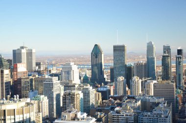 Montreal kış manzarası