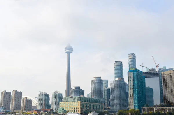 Toronto Canadá Septiembre 2015 Toronto Downtown Tower Condominium Construction — Foto de Stock