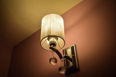 uzun çekim hızı, gölgede Duvar lambası