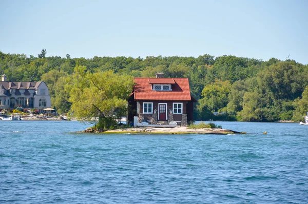 Enkel Kamer Genoeg Eiland 1000 Eilanden Kingston Ontario Canada — Stockfoto