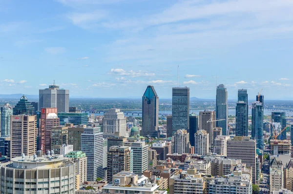 Montreal Canadá Agosto 2017 Montreal Skyline Verano Canadá — Foto de Stock