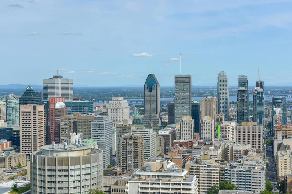 Montreal Canada Agosto 2017 Montreal Skyline Estate Canada — Foto Stock