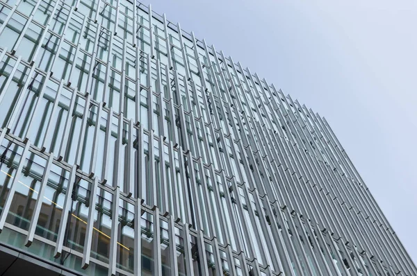 Montreal Canadá Septiembre 2017 Edificio Universitario Con Enormes Ventanas Montreal — Foto de Stock