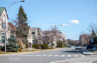 Modern konut binalar ve evler Montreal, Kanada
