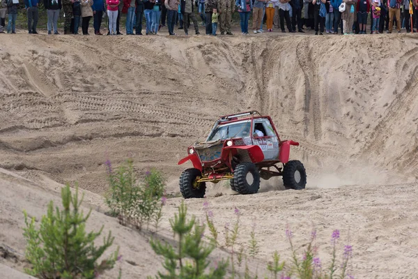 Offroad Rennen Girvas 2017 Geländewagen Geländewagen Geländewagen Sommer Sand — Stockfoto