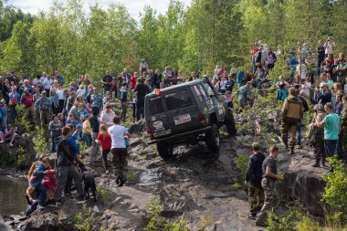  22.07.2017.off-road yarış. Girvas. SUV, cip, ATV. Yaz, kum.