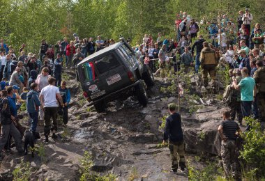  22.07.2017.off-road yarış. Girvas. SUV, cip, ATV. Yaz, kum.