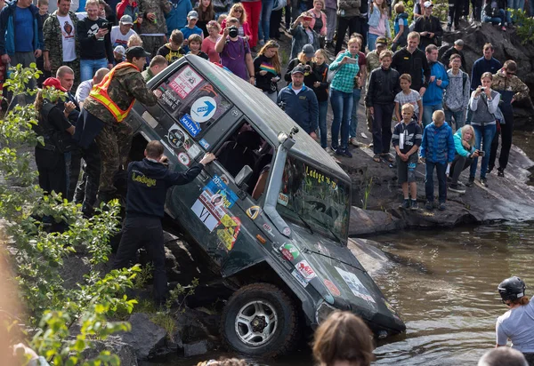 2017 Offroad Rennen Girvas Geländewagen Geländewagen Geländewagen Sommer Sand Tödliche — Stockfoto