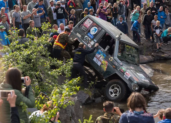 2017 Offroad Rennen Girvas Geländewagen Geländewagen Geländewagen Sommer Sand Tödliche — Stockfoto