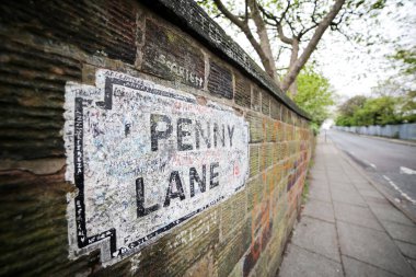 Penny Lane Yolu, Liverpool, Birleşik Krallık