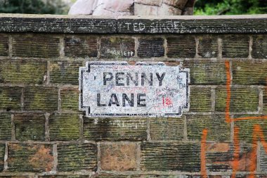 Penny Lane Yolu, Liverpool, Birleşik Krallık