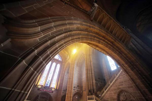 Anglican Cathedral Church Liverpool — Stock Photo, Image